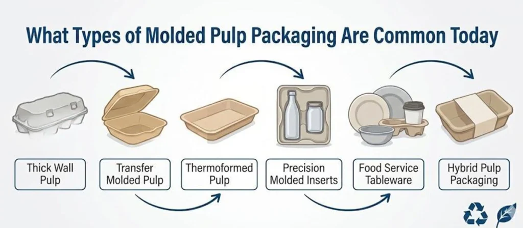 What is Molded Pulp Packaging? 7 What Types of Molded Pulp Packaging Are Common Today