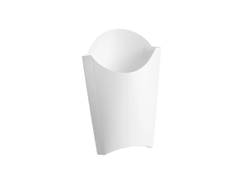 White Paper French Fry Scoop