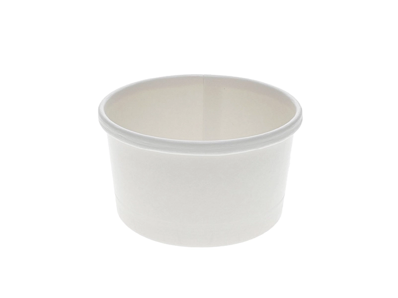 White Paper Ice Cream Cups