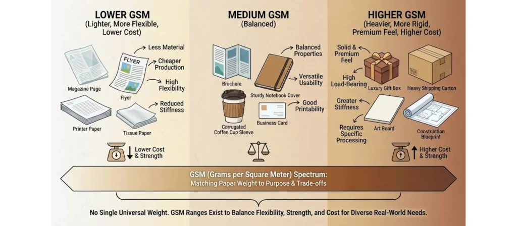 What Is GSM Paper? A Key Metric for Packaging Materials 1 Why Are There Different GSM Values