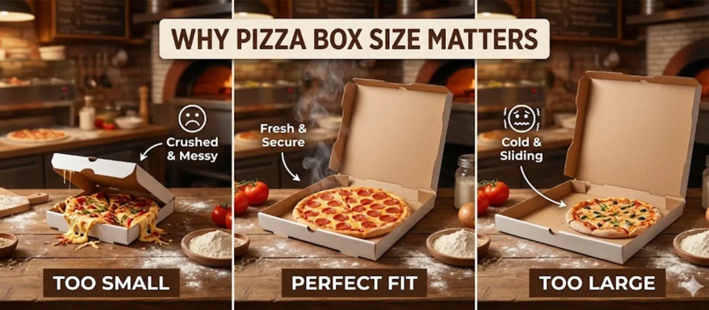 Comprehensive Pizza Box Sizes Guide 1 Why Pizza Box Size Matters