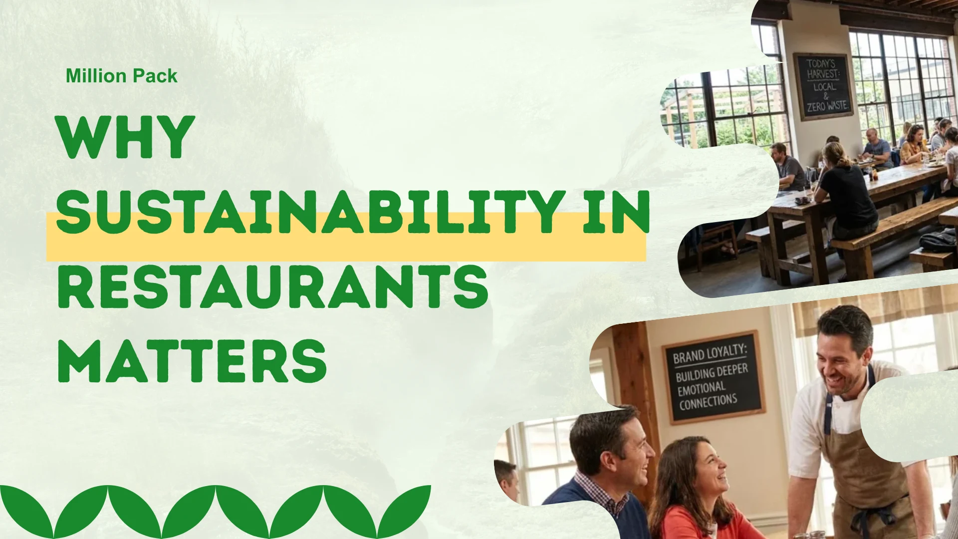 Why Sustainability in Restaurants Matters How to Do It Right