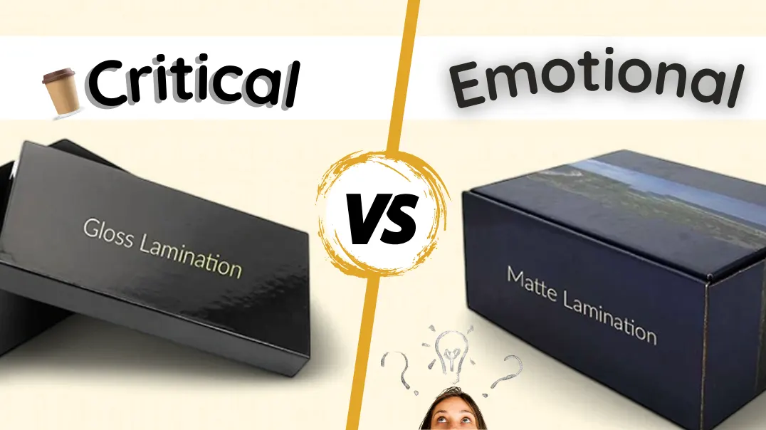 matte finish vs glossy finish for packaging