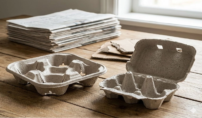 What is Molded Pulp Packaging? 2 the Recycled Paper Pulp