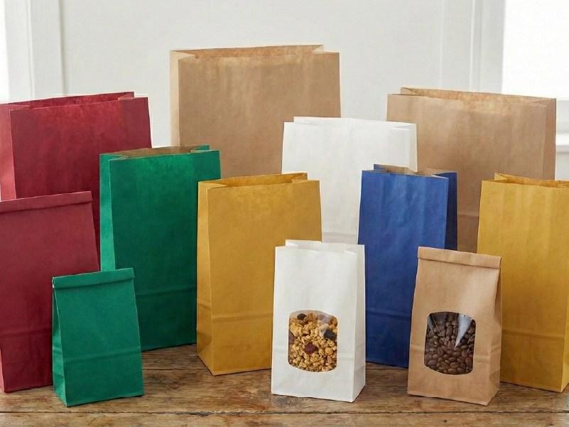 SOS Paper Bags (Self-Opening Square Bottom)