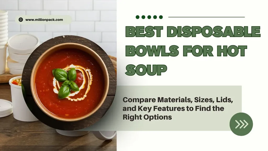 How to Choose the Best Disposable Bowls for Hot Soup? 4 Choose the Best Disposable Bowls for Hot Soup