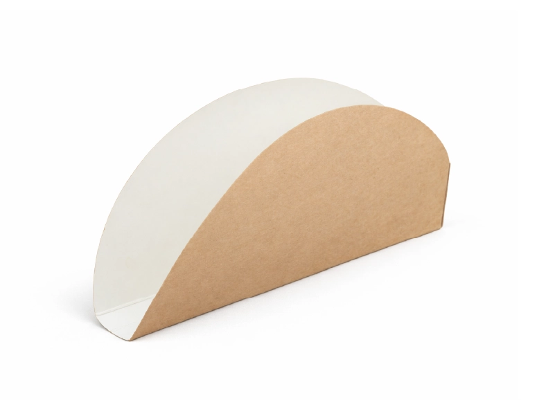 Natural Kraft Taco Holder Box