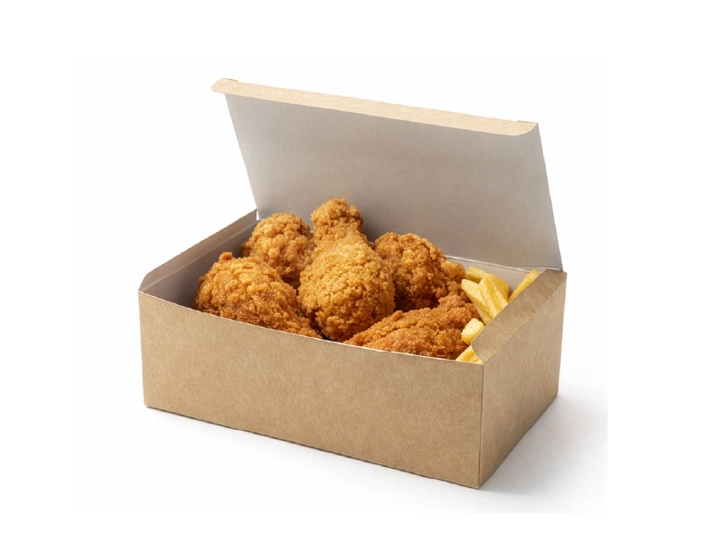 Kraft White Fried Chicken Box