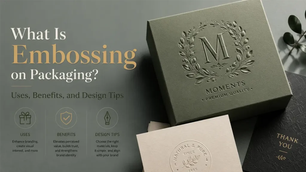 What Is Embossing on Packaging? Uses, Benefits, and Design Tips 6 What Is Embossing on Packaging Uses Benefits and Design Tip