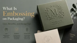 What Is Embossing on Packaging Uses Benefits and Design Tip
