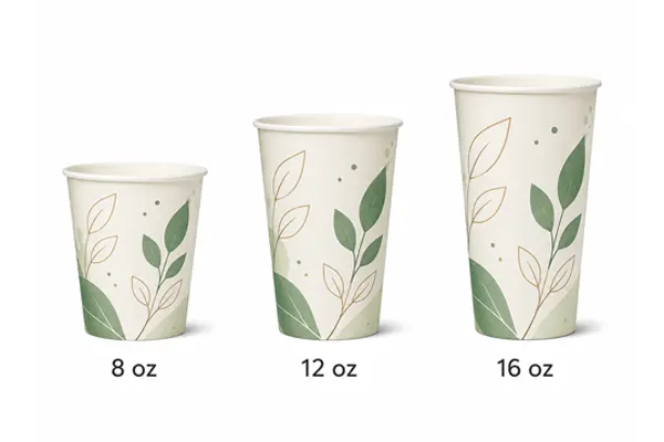 How Many Cups Is 12oz? Everything You Need to Know About 12oz Cups 3 8oz vs 12oz vs 16oz Cups