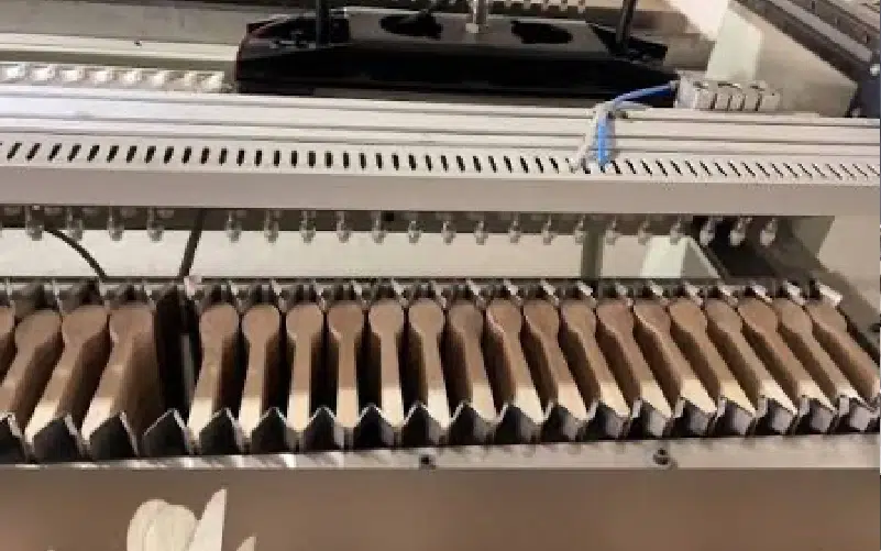 Disposable Bamboo Spoon 13 Disposable bamboo spoon molding process