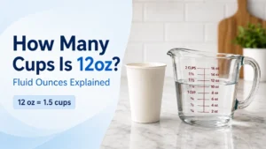 How Many Cups Is 12oz Fluid Ounces Explained