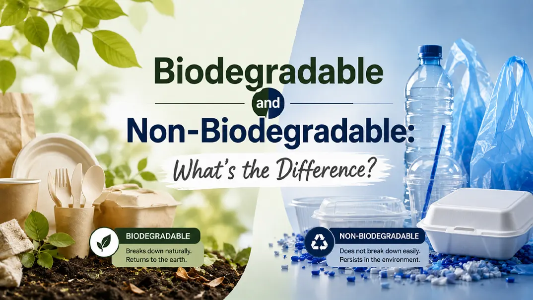 Biodegradable and Non-Biodegradable