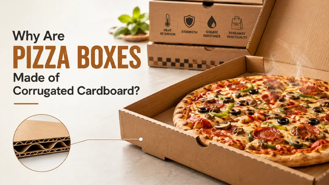 Why Are Pizza Boxes Made of Corrugated Cardboard