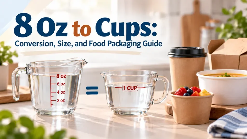 8 Oz to Cups: Conversion, Size, and Food Packaging Guide 5 8 Oz to Cups