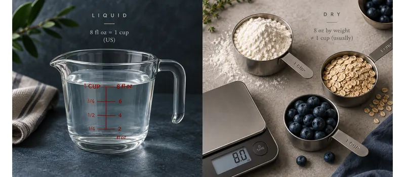 8 Oz to Cups: Conversion, Size, and Food Packaging Guide 2 Is 8 Oz Always Equal to 1 Cup