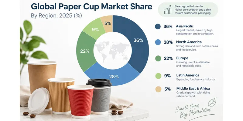 Global Paper Cup Market Analysis: Growth, Size & Trend 6 Regional Paper Cup Market Analysis