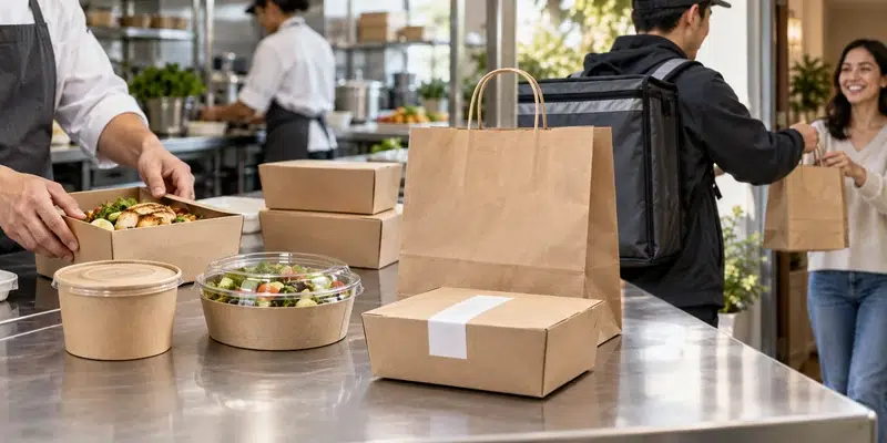 How Packaging Affects the Food Delivery Experience for Restaurants 1 food delivery packaging system from kitchen to customer