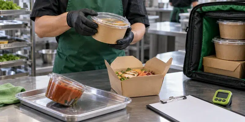 Best Leak-Proof Takeout Containers for Food Delivery Businesses 5 takeout-container-leak-testing