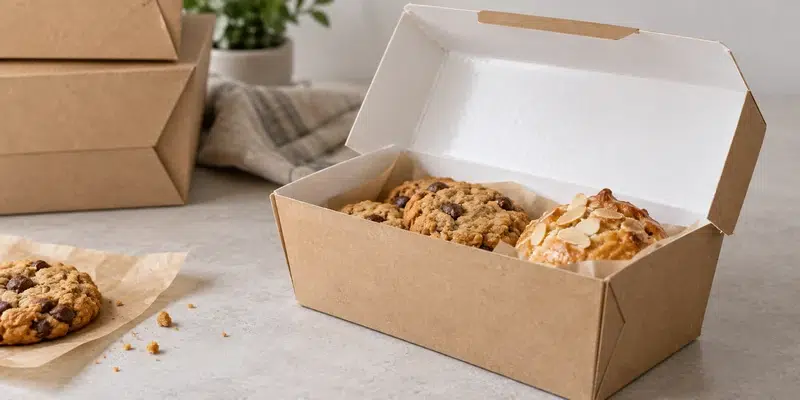 Double PE Coating vs Single PE Coating: Which Paper Packaging Should You Choose? 3 Single-side PE coated takeaway box for dry food packaging